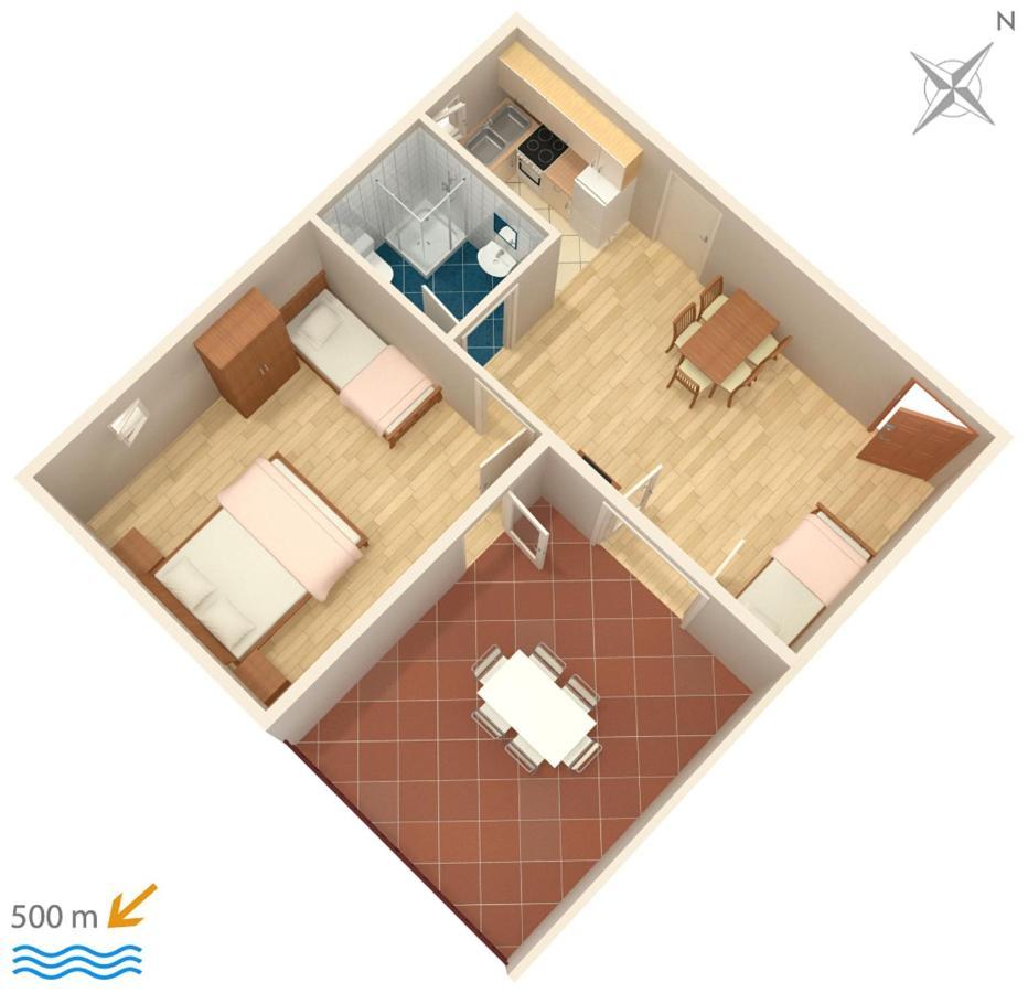 Apartments With A Parking Space Zavala, Hvar - 8912 Bagian luar foto